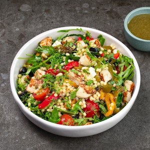 Halloumi Pearl Salad (V)