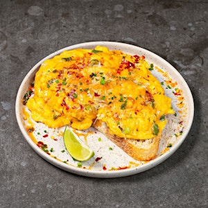 Miso and Sriracha Scrambled Eggs