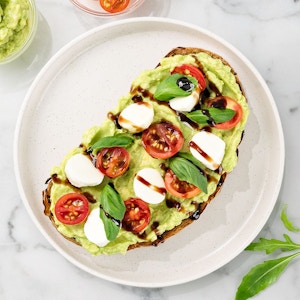 Avocado Bruschetta Bliss