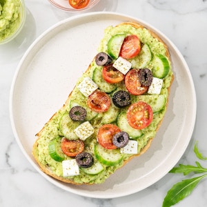Mediterranean Avocado Toast