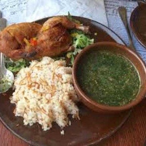 Chicken & Molokhia Tajine