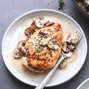 Chicken With Mushroom Meal