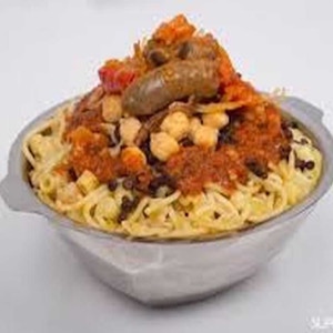 Koshary With Sausage