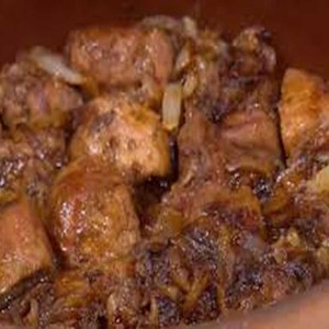 Meat With Onions Tajine