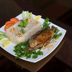 Stuffed Pigeon Platter