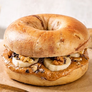 Almond Butter Bagel
