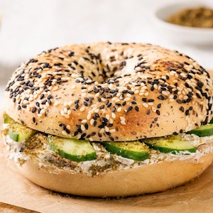 Labneh & Zaatar Bagel