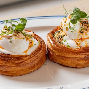 Turkish egg Croissant