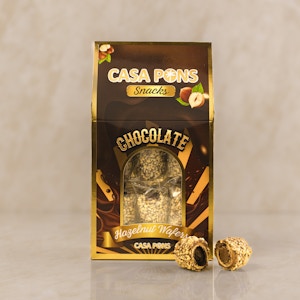 Casa Snacks - Hazelnut Wafer - 150 Grams