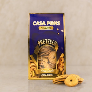 Casa Snacks - Sea Salt Pretzels - 120 Grams