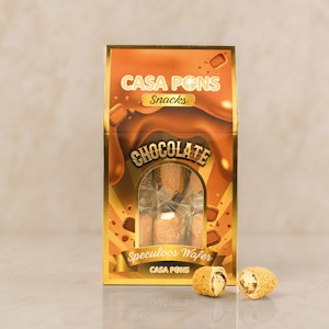 Casa Snacks - Speculous Cookies Wafer - 125 Grams