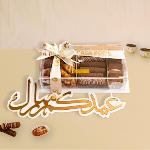 ✨ Eid White Luxury Tray