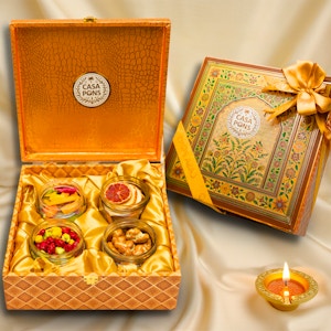 Flower Mural Square Medium Box