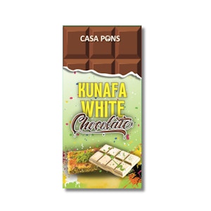 Kunafa White Chocolate Bar - 200 gram