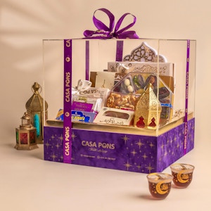 Large Dreamy Ramadan Basket - Purple