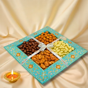 Luxury Blue Tray - Large