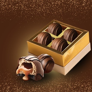 Oreo Caramel Truffles