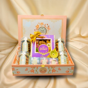 Rose Gold Elephant Basket - Medium