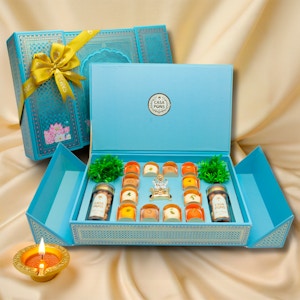 VIP Royal Blue Rectangle Box - Large