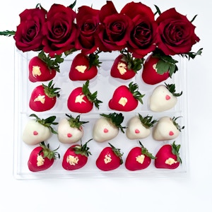 Acrylic Red Chocolate Collection "Valentine"