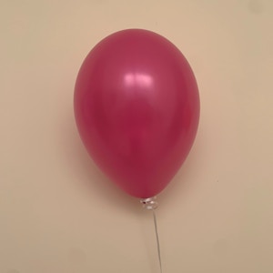 Pink Plain Latex Balloon