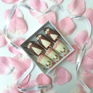 Chocolate Bananas "Penguin & Kitty"