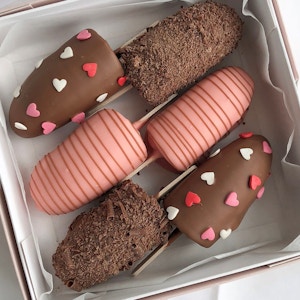 Chocolate Bananas "Velvet Heart"