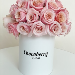 Mother of Pear Flower Round Box