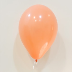 Orange Plain Latex Balloon