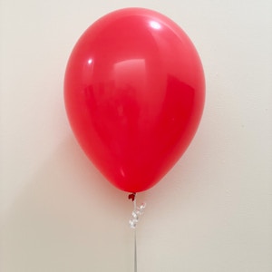 Red Plain Latex Balloon