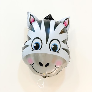 Zebra Foil Balloon