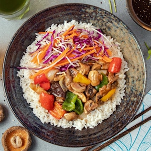 NEW* Teriyaki Mushroom Bowl π±