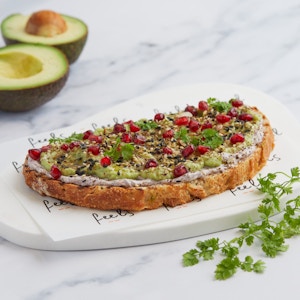 LABNEH & ZAATAR AVOCADO TOAST