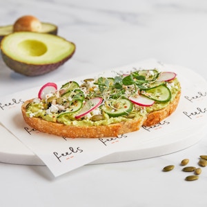 MASHED AVOCADO ON TOAST