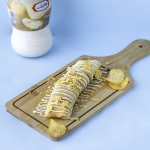 Crepe Kraft Cheese With Oman Chips - كريب جبن كرافت مع عمان شيبس