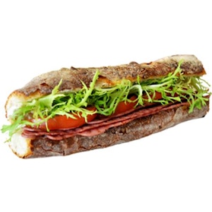 BBLT Baguette Sandwich