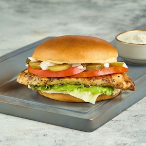Grilled Chicken Burger