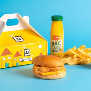 Kids Mini Cheese Chicken Burger Meal