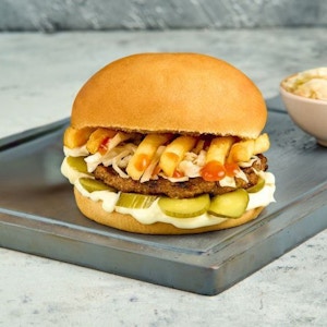 Lebanese Beef Burger Combo