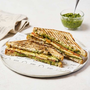 Halloumi Pesto Toastie