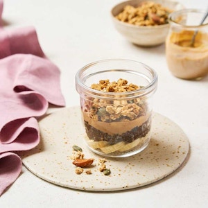 Peanut Butter & Banana Granola Pot