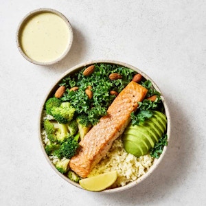Salmon Keto Bowl