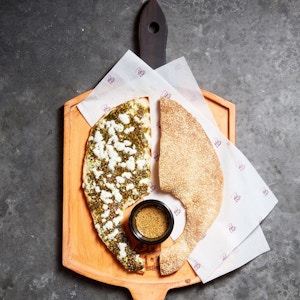 Cheesy Za'atar