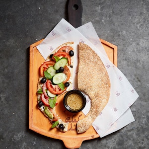 Akawi With Sumac & Vegetables