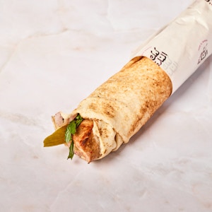 Grilled Lamb Cubes Sandwich