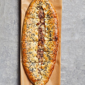 Lahme Baajine With Cheese & Chili Fatayer "Saroukh"