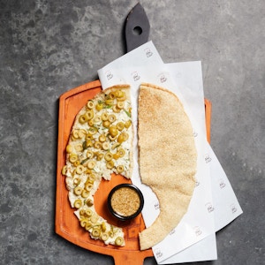 Naboulsi Cheese With Olive & Za'atar