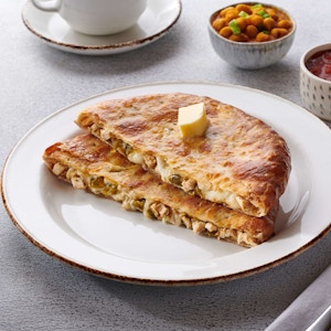 Chicken Cheese Jalapeno Kulcha