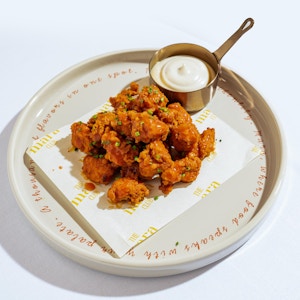 Boneless Buffalo Wings.