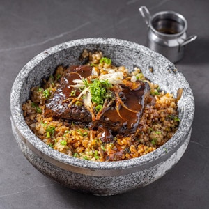 Braised Short Rib with Japanese Rice